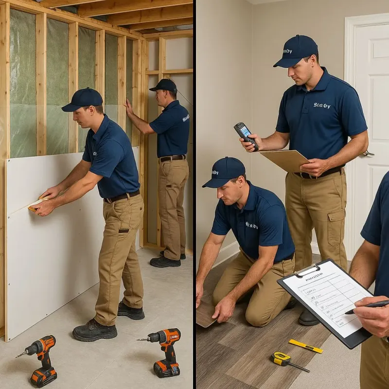 Repairs and Reconstruction process in West Samoset, FL